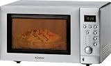 Bomann MWG 2218H CB Mikrowelle / 900 Watt / Grill 1700 Watt / 25 L Garraum / Ober / Unterhitze / edelstahl