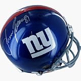 Amani Toomer Autographed New York Giants Authentic Full Size Football Helmet