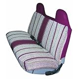 Allison 67-6889BUR Burgundy Rough 'N Ready Large Truck Bench Seat Cover - Pack of 1 by Allison