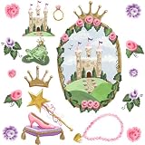 Instant Murals by Sherri Blum Peel and Stick Wall Stickers - Castle Window and Accessories