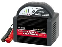 12 Volt Battery Charger - 2/4/6 Amp