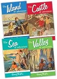 Enid Blyton Enid Blyton Adventure Series 4 Books Collection Pack Set RRP: £19.96 (The Island of Adventure, The Castle of Adventure, The Valley of Adventure, The Sea of Adventure)