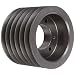 Martin Conventional QD Sheave, C Belt Section, 6 Grooves, Class 30 Gray Cast Iron