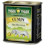 Tiger Tiger Indian Spices Ground Cumin 4.4 Ounce Tins Pack of 6 by Tiger Tiger