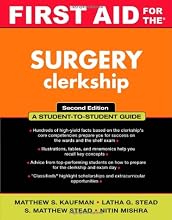 First Aid for the Surgery Clerkship (First Aid Series)