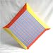 2 Pcs Doori Check Foam Pillow Covers With Zipper Handmade In India (Free Shipping, No...