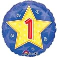 1st Birthday Stars & Swirls