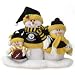 Pittsburgh Steelers Table Top Snowman Family