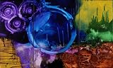 070614 - 60 x 36 - Modern Art by The Raw Artist