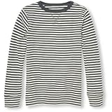 THE CHILDREN'S PLACE(ザ・チルドレンズプレイス) ストライプサーマルトップ アッシュ トップス長袖Tシャツ 7～8歳【並行輸入】