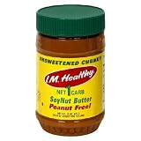I.M. Healthy Soy Nut Butter, Chunky, 15-Ounce Plastic Jars (Pack of 6)