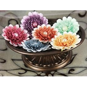 Guava Peony Flowers 6/Pkg-Waltz