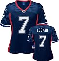 J.P. Losman Navy Reebok Replica Buffalo Bills Women's Jersey
