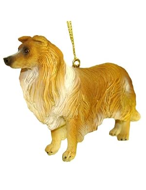 	Shetland Sheepdog Sheltie Dog Christmas Ornament