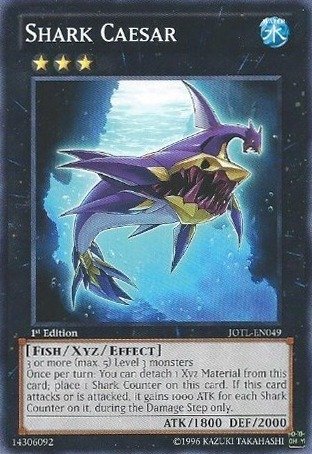 Yu-Gi-Oh! - Shark Caesar (JOTL-EN049) - Judgment of the Light - 1st Edition - Common On Sale