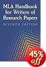 MLA Handbook for Writers of Research Papers 7th Edition