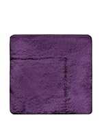 Manterol Alfombra Baño Rizo Algodón Tacto Seda (Morado)