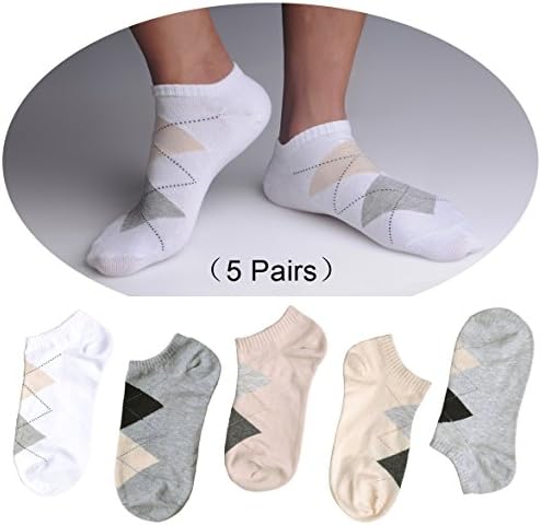 HCSocks Mens Cool Socks Best Cotton Cool Socks For Men (5 Pair)