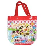 ミッキーマウス◎ラメ入り透明プールバッグ☆ディズニーグッズ（子供/ビニールトートバッグ）通販☆
