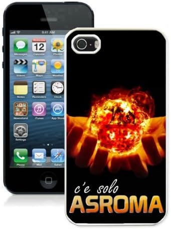 As-roma iPhone 5/5s Case, Football Phone Accessory for Fanatics Sport Fan, Dirtproof Shockproof iPhone 5/5s Rugged Cover