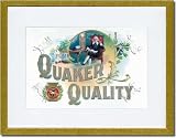 Gold Framed/Matted Print 17x23, Quaker Quality