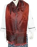 Designer Multi-colored Scarves Dresses Accessories Silk Clothing In India Size 22 X 72 (srft063)