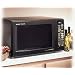 51PP4E60DPL. AA75  Sharp R 930AK 1 1/2 Cubic Foot 900 Watt Convection Microwave, Black