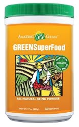 Amazing Grass Green SuperFood, 60-Servings, 17-Ounce Tub