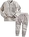 Vaenait Baby Kids Boys High Quality Winter Napped Sleepwear Pajama Set Warm Nap