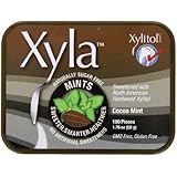 Ricochet Mints with Xylitol, Cocoa Mint, 100-Count Mints (Pack of 6)