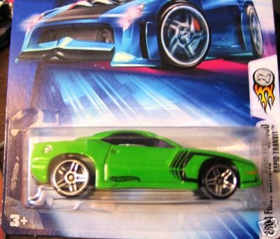  Mattel Hot Wheels 2004 First Editions 1:64 Scale Green Rapid Transit Die Cast Car #037