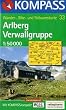 Kompass Karten, Arlberg, N�rdliche Verwallgruppe