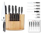 7-PC Forge Knife set with Bonus 6-PC Steak Knife