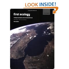 First Ecology: Ecological Principles and Environmental Issues