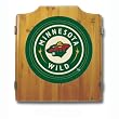 NHL Minnesota Wild Dart Cabinet includes Darts and Board