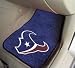 Houston Texans Car Mats 2 Piece Front