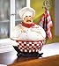 CHEF COOKIE JAR WITH PLATE