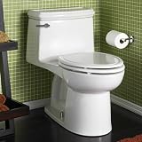 American Standard Traditional Champion-4 Round Front Slow Close Toilet Seat with Satin Nickel Hinge Detail