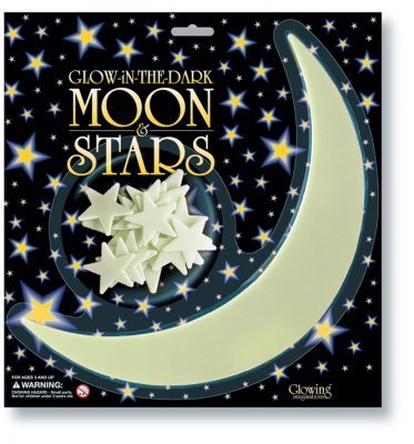 Childrens Toyshop  Toys : Glow Moon and Stars