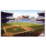 Good Sports Art Cleveland Indians Cleveland Stadium Finale Lithograph