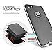 iPhone 6S Plus Case, Caseology® [Envoy Series] Premium Leather Bumper Cover [Metallic Mesh Silver] [Leather Bound] for Apple iPhone 6S Plus (2015) & iPhone 6 Plus (2014) - Metallic Mesh Silver