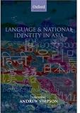 Language and National Identity in Asia (Oxford Linguistics)