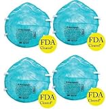 8612F 3M FDA Cleared N95 Particulate Respirator 4-Pack (4 Masks Included) - Flu Protection*