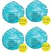 8612F 3M FDA Cleared N95 Particulate Respirator 4-Pack (4 Masks Included) - Flu Prote...