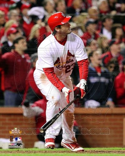 David Freese - Game 6 Winning Home Run at the 2011 World Series - MLB 8x10 Photo (St Louis Cardinals)