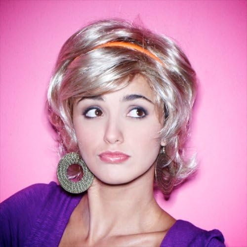Blonde Wig - High Quality Kanekalon Synthetic Wigs for Women, Like Human Hair, Short Style, Hair Loss Replacement