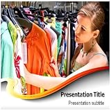 ladies Cloth Powerpoint Template - ladies Cloth Powerpoint (PPT) Presentation
