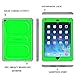 Fintie iPad Air 2 Case - CaseBot Tuatara Series Rugged Unibody Dual Layer Hybrid Full Protective Cover with Built-in Screen Protector and Impact Resistant Bumper for iPad Air 2 (2014 Model), Green