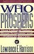 Who Prospers: How Cultural Values Shape Economic And Political Success