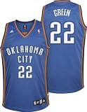 Jeff Green Blue Adidas NBA Swingman Oklahoma City Thunder Jersey - XX-Large